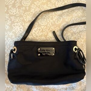 Kate Spade Black Nylon Shoulder Bag